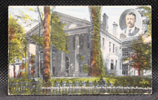 Wilcox House Buffalo NY Teddy Roosevelt Postcard 3776 3.25x2