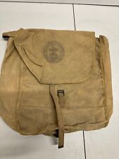 Vintage Boy Scouts BSA Canvas Back Pack; National Council New York City picture