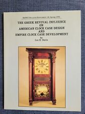 Antique American Clock Case Development Book Lee H. Davis 1991 Excellent Cond. picture
