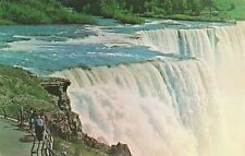 Niagara Falls Ontario Canada, American Falls View, Vintage Postcard picture