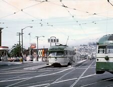 1967 SAN FRANCISCO Market St & Duboce Ave  PHOTO  (223-L) picture