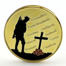  1914-1918 THE GREAT WAR PASSCHENDAELE AIRCRAFT CHALLENGE COIN  picture