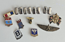 Vintage Lot U.S. Military Insignia Pins WWII picture