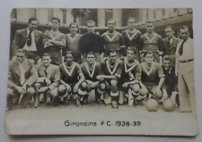 old little photo football girondins F.C 1938 picture