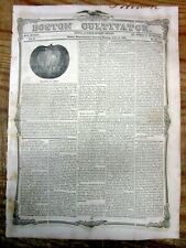 1848 newspaper THE MEXICAN-AMERICAN WAR ENDS as the PEACE TREATY is RATIFIED picture