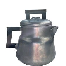 Vintage Wear-Ever Aluminum 3002 Percolator Coffeepot Bakelite Handles 1-2 C picture