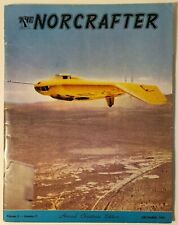 1941 NORTHROP COMPANY MAGAZINE THE NORCRAFTER' X2 FLYING WING  RARE, RARE ISSUE picture