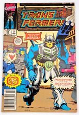 TRANSFORMERS #63 (1990) / FN+ / THUNDERWING OPTIMUS PRIME NEWSSTAND picture