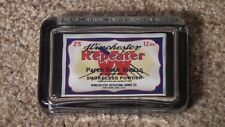 Winchester Repeater Firearms Advertising Glass Desk Paperweight NOS picture