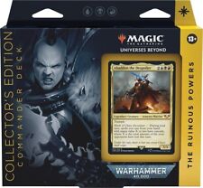 MTG/WARHAMMER 40K - UNIVERSES BEYOND - COLLECTOR'S EDITION - THE RUINOUS POWERS picture