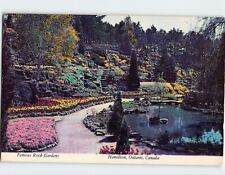 Postcard Famous Rock Gardens, Hamilton, Canada picture