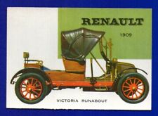 1909 RENAULT 1954 TOPPS WORLD ON WHEELS #32 EXMT/NRMINT SHARP CORNERS NO CREASE picture