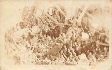 RPPC WWI US Army Second Division On Troop Transport  Real Photo P530 picture