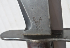 Pre WW1 Bolo Knife Stamped Springfield Armory SA 1912 picture
