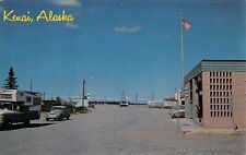 Kenai Alaska AK Street Scene Established 1791 Fur Traders Chrome Postcard picture