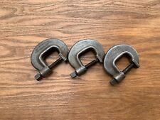 Vintage J.H. Williams & Co No.1 Vulcan Heavy Service Clamp USA Set Of 3 picture