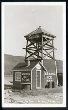 RPPC Nenana Ice Pool Alaska Watch Tower Vintage Postcard Johnston 2231 picture