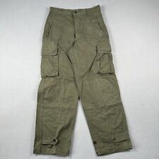 50s 60s French Army HBT M47 TTA Cargo Trouser Combat Pants Indochina War 30x29 picture