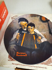 COLLECTOR PLATE NORMAN ROCKWELL HERITAGE COLLECTION THE MUSIC MAKER picture