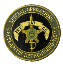 US SECRET SERVICE SPECIAL OPERATIONS SUBDUED (GREEN) PATCH (SPC2) ERT / CAT / CS picture