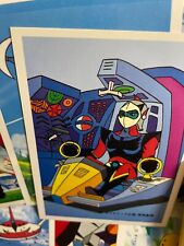UFO Robo Grendizer 15 photo cards and case. From the 1970s. GOLDORAK GOLDRAKE picture