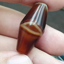 AA Antique Yemeni Agate Natural Eye Agate Bead very unique Pattern #5 picture