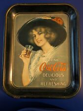 VINTAGE REPRODUCTION 1925 RETRO REPOP COCA-COLA COKE SODA SERVING TRAY picture