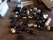 Fabulous HUGE Lot Of Household Electrical Parts Of All Kinds - Porcelain & MORE picture