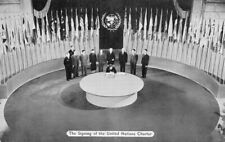 Signing of the United Nations Charter New York picture