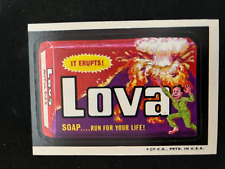 1973 Topps Wacky Packages Series #3 Lova Soap  ExMt picture