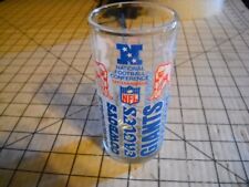 VTG 1976 Welch's Collector Series NFL NFC Eastern Division Football Jelly Glass picture