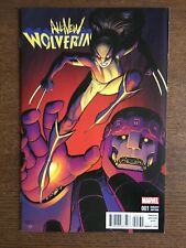 All New Wolverine #1 2015 2016 Marvel Retailer Incentive 1:25 Variant Comic Book picture