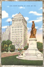 Civil Courts Building St. Louis Missouri 1942 Linen Postcard A795 picture
