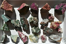 WHOLESALE Druzy Quartz over Mixed Minerals / Cobalto Calcite 3 kg 22 pcs # 5105 picture
