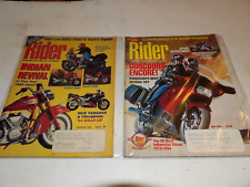 Lot of 3 1994 Rider Magazine Jan,m May, September picture