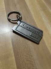 Blockbuster Video VTG Keychain Pewter Bend Rent 2 Get 1 Free 7/7/96 Rare 🔑📼 picture