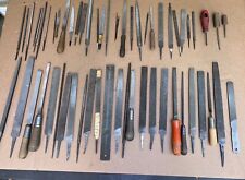 60 Metalworking Files Nice Lot Machinist Tools USA Nicholson Simonds Delta  picture