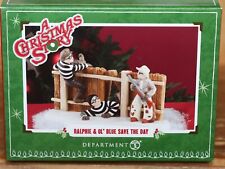 DEPT 56  A CHRISTMAS STORY VILLAGE RALPHIE & OL' BLUE SAVE THE DAY 1254407 picture
