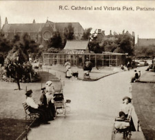 Postcard England, Portsmouth, R.C. Cathedral, Victoria Park, Victorian, Carriage picture