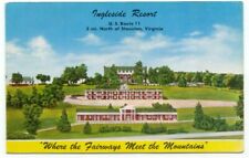 Staunton VA Ingleside Resort Motel Hotel Postcard Virginia picture