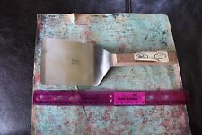 Vintage Clyde Cutlery Company USA Wood Large Hamburger Spatula Knife picture