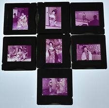 7 x COLOUR PHOTO SLIDE.WOMEN IN TRADITIONAL JAPANESE KIMONOS.c 1960’s picture