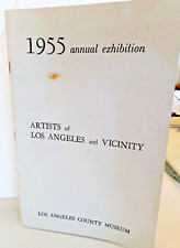 1955 Los Angeles Annual Exhibition Program L.A Museum  1 of 1500 copies picture
