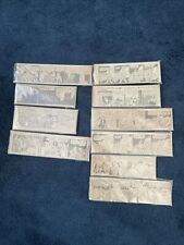 1942-1946 Gasoline Alley Comic Strips Mixed Months Lot of 10 8.5-10x3-3.5 MRGA8 picture