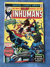 THE INHUMANS #1 - Marvel Comics (Marvel, 1975)  Gil Kane - F+   Key Issue picture