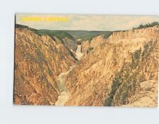 Postcard Grand Canyon of the Yellowstone in Yellowstone National Park WY USA picture