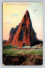 c1908 DB Postcard Garden of the Gods CO Gate Rock Posted picture