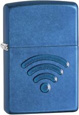Zippo Wi-fi Stamp Cerulean Blue 29716 picture