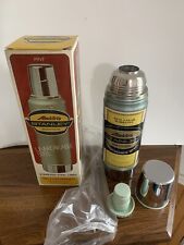 Vintage Aladdin's Stanley Pint Thermos w Stainless Steel Liner in Box Never Used picture