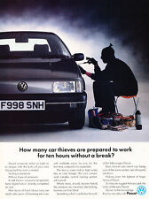 1989 Volkswagen VW Passat UK Version - Classic Vintage Advertisement Ad H37 picture
